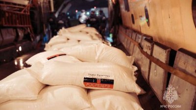 Россия отправила еще 21 тонну гуманитарной помощи для сектора Газа